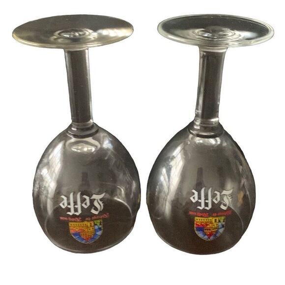 Vintage Leffe Beer Glasses Embrace the Timeless Beauty and Flavors of A Classic - Picture 13 of 14